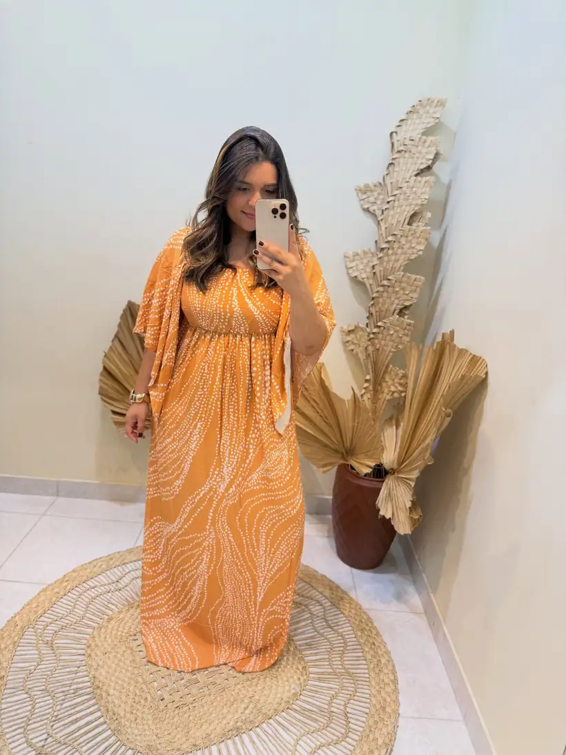 Vestido Maxi Estampado